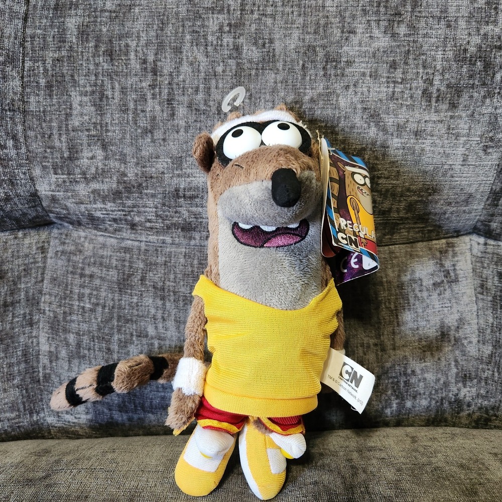 Regular Show Cartoon Network Rigby Basketball Plush